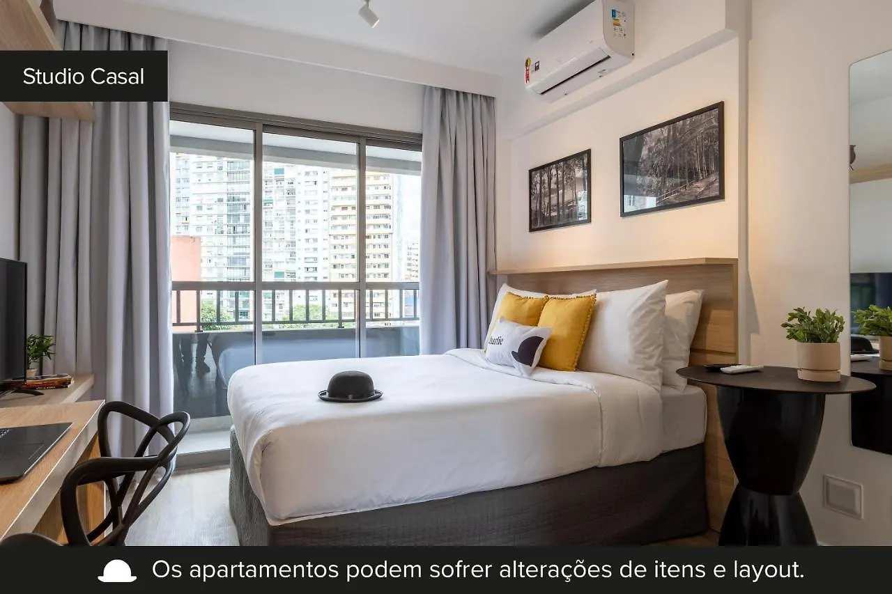 Smart Charlie Parque Augusta Mackenzie Apartamento São Paulo 0*,  Brasil